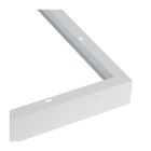 Marco click de superficie blanco 30x120