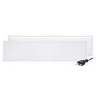 Panel LED 30x120 - 28W - interruptor blanco - UGR<19 - regulable - retroiluminado