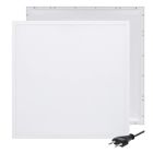 Panel LED 62x62 - 30W - interruptor blanco - UGR<19 - retroiluminado