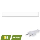 Panel LED 15x120 - 30W - interruptor blanco - UGR<19 - retroiluminado