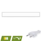 Panel LED 15x120 - 30W - interruptor blanco - UGR<19 - regulable - retroiluminado