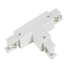 Conector en forma de T para iluminación sobre carril trifásica, derecha 2, blanco, Pro