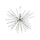 30cm LED 3d estrellas con 42 caliente LED blanco luces parpadeantes