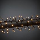 Luces de Navidad LED para exteriores de 24 m, 320 luces blancas cálidas