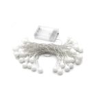 Bombilla LED con batería de 2 m, 20 luces de colores
