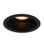 Foco empotrable negro de aluminio, Tyron