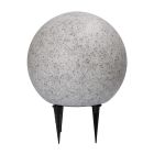 Estaca para jardín gris de plástico, Stonie, 4,5W, 2700K LED, IP65