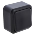 Interruptor de superficie Q-Link, negro