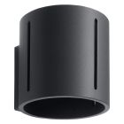 Aplique up down de aluminio negro, Jamey