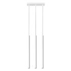 Lámpara colgante de aluminio blanca, Hillary