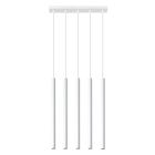 Lámpara colgante de aluminio blanca, Hillary