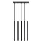 Lámpara colgante de aluminio negra, Hillary