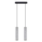 Lámpara colgante de cemento gris, Feyza