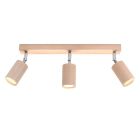 Foco de techo de madera marrón, Fredrik