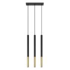 Lámpara colgante de aluminio dorada, Ilonca