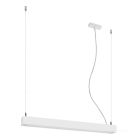 Lámpara colgante de aluminio blanca, Mascha, 22W, 3000K LED
