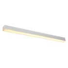 Aplique de aluminio gris, Mascha, 31W, 3000K LED