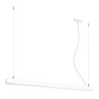 Lámpara colgante de aluminio blanca, Mascha, 38W, 3000K LED