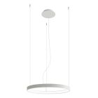 Lámpara colgante de aluminio blanca, Ringo, 30W, 3000K LED
