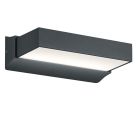 Lámpara exterior moderna antracita, Sejet, 11W, 3000K LED, IP65