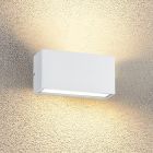 Lámpara exterior moderna blanca, Seby, 10W, 3000K LED, IP65