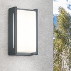 Lámpara exterior moderna antracita, Arthur, 8,5W, 3000K LED, IP54