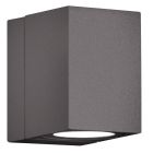 Lámpara exterior de aluminio antracita, Brixham, 3W, 3000K LED, IP54