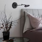 Aplique moderno negro, Sinbad, 8W, 3000K LED