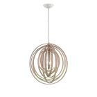 Lámpara colgante moderna madera, Xoelle