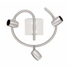 Foco de techo moderno níquel, Acelya