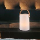 Lámpara de mesa exterior moderna blanca, Marso, 1W, 3000K LED, IP44, con interruptor