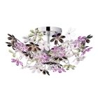 Lámpara de techo retro cromada, Wooler