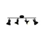 Foco de techo industrial negro, Kibek