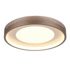 Plafón de techo moderno marrón, Flory, 36W, 3000K LED