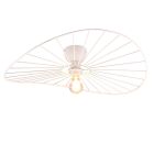 Lámpara de techo industrial blanca, Dejan