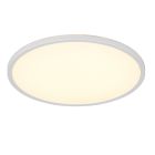 Plafón de techo moderno blanco, Jeltje, 22W, ajustable entre luz blanco cálido y frío LED, con mando a distancia
