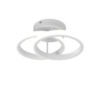 Lámpara de techo diseño blanca, Yasser, 7W, 4000K LED