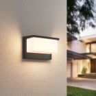 Lámpara exterior moderna antracita, Slimane, 13W, 3000K LED, IP54