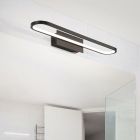 Aplique baño moderno negro, Martin, 22W, 3000K LED, IP44