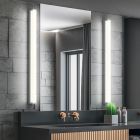 Aplique baño moderno cromado, Celesta, 12W, 3000K LED, IP44