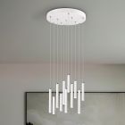Lámpara colgante moderna blanca, Jessamy, 2,5W, 3000K LED