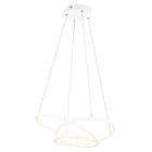 Lámpara colgante diseño blanca, Teodore, 34W, white switch LED, regulable en 3 pasos