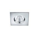 Foco empotrable baño moderno cromado, Iman, 5W, 3000K LED, IP65