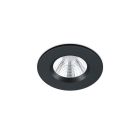 Foco empotrable baño moderno negro, Iman, 5W, 3000K LED, IP65