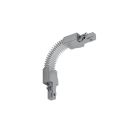 Conector flexible para illuminación de riel difasico, plástico, gris