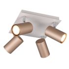 Foco de techo moderno marrón, Kaso