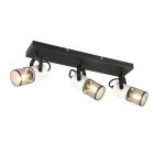 Foco de techo vintage negro, Marjet