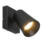 Foco de techo moderno negro, Rawien