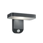 Aplique exterior con sensor de movimiento moderno antracita, Summer, 4,5W, 3000K LED, IP44