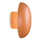 Aplique de pared recargable de metal naranja, Khaoula, 1,5W, 3000K LED, regulable en 3 pasos